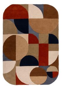 Tappeto color terracotta in lana tessuto a mano 120x170 cm Mia Arch – Flair Rugs