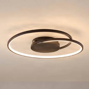 Plafoniera a LED Joline Lindby, Marrone / Ruggine, Soggiorno / Sala da pranzo, Metallo, Moderno, Plafoniera LED