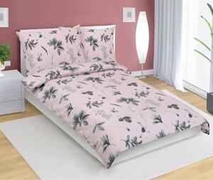 Lenzuola in crêpe - 140x220 cm, 70x90 - grigio, rosa