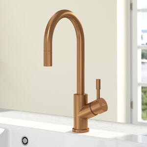 Villeroy & Boch Umbrella - Miscelatore per lavello con bocca estraibile, bronzo 92540004