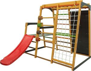 Parete di arrampicata Camera dei bambini Struttura di arrampicata indoor oudoor per bambini Scivolo per bambini Parco giochi Parco giochi casa e giardino