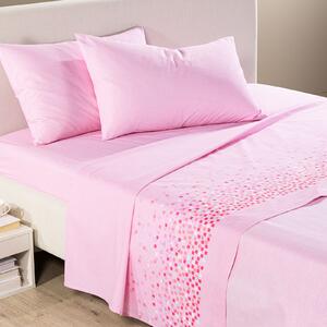 Completo Lenzuola SINGOLO Cristel RED Cotone Caleffi