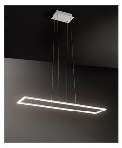 QUATTRO LAMPADARIO SOSPENSIONE LED 72W 3000K RETTANGOLARE GRANDE MODERNO