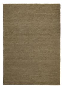 Tappeto color kaki in lana tessuto a mano 160x230 cm Harris Boucle – Flair Rugs
