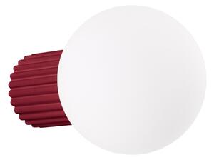 Lampada da parete burgundy Orbital – Sollux