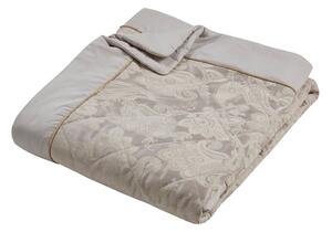 Copriletto beige in jacquard con rivestimento trapuntato 240x260 cm Opulent Jacquard – Catherine Lansfield