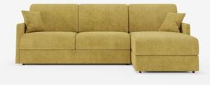 Tommy Divano Letto con penisola contenitore - design minimal e sfodera