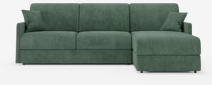Tommy Divano Letto con penisola contenitore - design minimal e sfodera