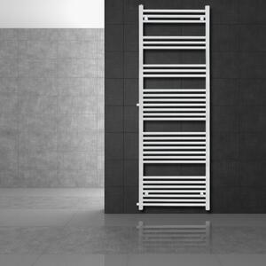 Radiatore bagno LuxeBath attacco laterale, 600x1800 mm, bianco, diritto, senza elemento riscaldante