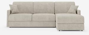 Tommy Divano Letto con penisola contenitore - design minimal e sfodera