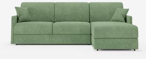 Tommy Divano Letto con penisola contenitore - design minimal e sfodera