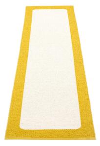 Passatoia da interno/esterno color senape/color crema 70x240 cm Ilda Mustard – Pappelina
