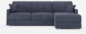 Tommy Divano Letto con penisola contenitore - design minimal e sfodera