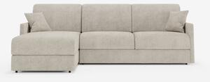 Tommy Divano Letto con penisola contenitore - design minimal e sfodera