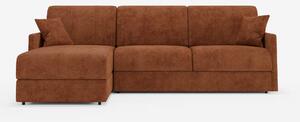 Tommy Divano Letto con penisola contenitore - design minimal e sfodera