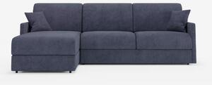 Tommy Divano Letto con penisola contenitore - design minimal e sfodera
