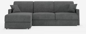 Tommy Divano Letto con penisola contenitore - design minimal e sfodera