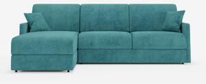Tommy Divano Letto con penisola contenitore - design minimal e sfodera