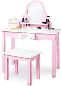 Tavolino da toeletta per bambini "Jasmin", incl. sgabello