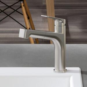 Miscelatore da cucina Junis Sky Shower di Villeroy & Boch, acciaio inox massiccio 928200LC