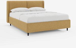 VALKIRIA letto di design con vano contenitore e testiera avvolgente -