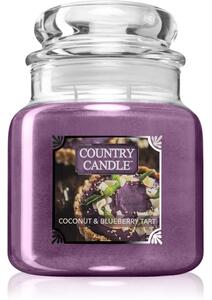 Country Candle Coconut & Blueberry Tart candela profumata 453 g