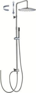 Beitz & Walz Aqvadesign Doccetta da appoggio 90°x90° 200 mm / rotonda / versione a chiusura
