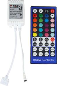 V-TAC Controller striscia LED RGB+W con telecomando 40 tasti Mod. 3326