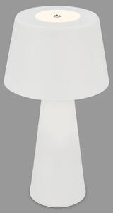 Briloner Lampada LED tavolo Kihi accu ricaricabile, bianco