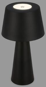 Briloner Lampada LED da tavolo Kihi accu ricaricabile, nero