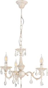 Brilagi - Lampadario a catena CLASSIC 3xE14/10W/230V crema/patina
