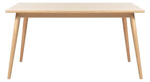 Tavolo da pranzo allungabile con piano effetto rovere colore naturale 150x90 cm Barrali - Unique Furniture