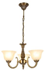Brilagi - Lampadario a catena CLASSIC 3xE14/10W/230V ottone