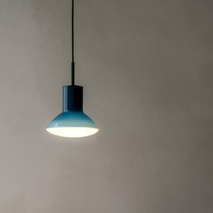 GRUPA Lampada a sospensione Onda, dimmerabile, Blu, Soggiorno / Sala da pranzo, Alluminio, Design, Lampada a sospensione