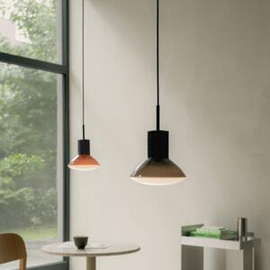 GRUPA Lampada a sospensione Onda, dimmerabile, Violetto / Fucsia / Rosa, Soggiorno / Sala da pranzo, Alluminio, Design, Lampada a sospensione