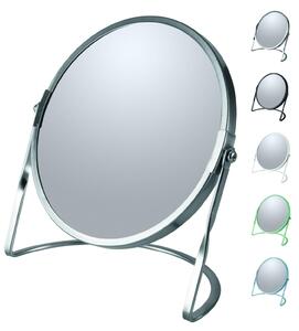 Spirella specchio per il trucco specchio cosmetico specchio da bagno "Akira" ingrandimento 5 volte - argento opaco