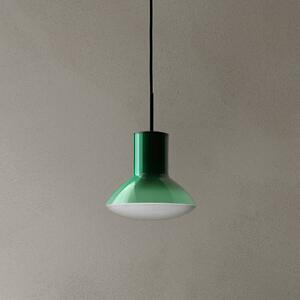 GRUPA Lampada a sospensione Onda, dimmerabile, Verde, Soggiorno / Sala da pranzo, Alluminio, Design, Lampada a sospensione