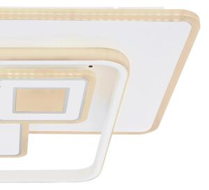 Globo 48441-50SH - Plafoniera LED dimmerabile RODERICK 50W/230V 50,3x50,3 cm + telecomando