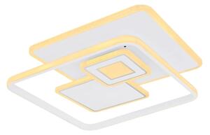 Globo 48441-50SH - Plafoniera LED dimmerabile RODERICK 50W/230V 50,3x50,3 cm + telecomando