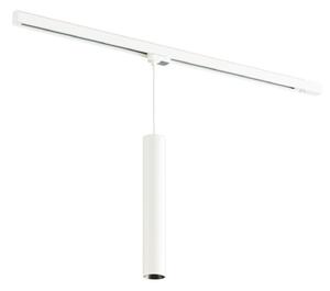 Arcchio Ejona, sospensione LED a binario bianca 6/40cm