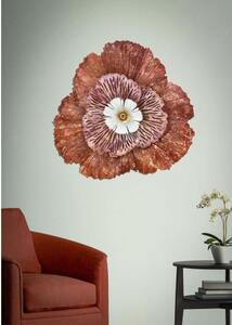 Pannello tridimensionale design floreale multicolor - Arrediorg