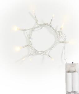 Catena luminosa LED VBS 10 LED 1,15 m Distanza 10 cm Distanza tra gli interruttori 24 cm
