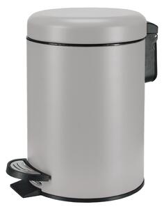Cestino Spazzatura Con Pedale 5L Acciaio Inossidabile - Antimpronta, Satinato, AMIG - Foto 5