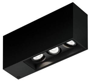 Wever & Ducré Lighting Faretto da incasso Plano petit 3.0, dimmerabile, Nero, Corridoio, Alluminio, Moderno, Plafoniera