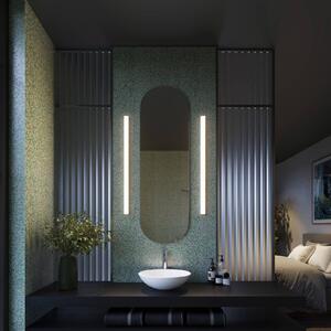 Wever & Ducré Lighting Applique da parete Mirba 3.0, Nero, Bagno, Plastica, Applique