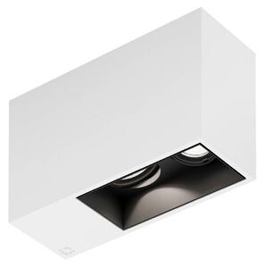 Wever & Ducré Lighting Faretto da incasso Plano 2.0, dimmerabile, Bianco / Opale, Soggiorno / Sala da pranzo, Alluminio, Moderno, Plafoniera
