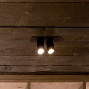 Wever & Ducré Lighting WEVER DUCRÉ Faretto LED da incasso Ceno 1.0 nero 927 Molla a lama, Nero, Soggiorno / Sala da pranzo, Alluminio, Moderno