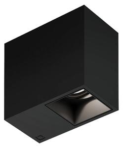 Wever & Ducré Lighting Faretto da incasso Plano 1.0, dimmerabile, Nero, Soggiorno / Sala da pranzo, Alluminio, Moderno, Plafoniera