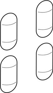 Kit di manutenzione GE WC-Sitzring Puffer +/- 2 mm