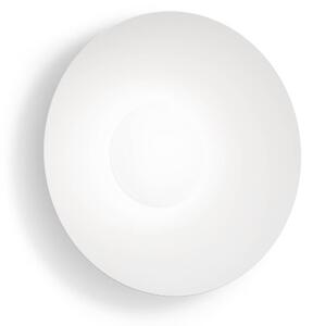 Wever & Ducré Lighting Applique da parete Clea 1.0, dimmerabile, Bianco / Opale, Soggiorno / Sala da pranzo, Alluminio, Applique